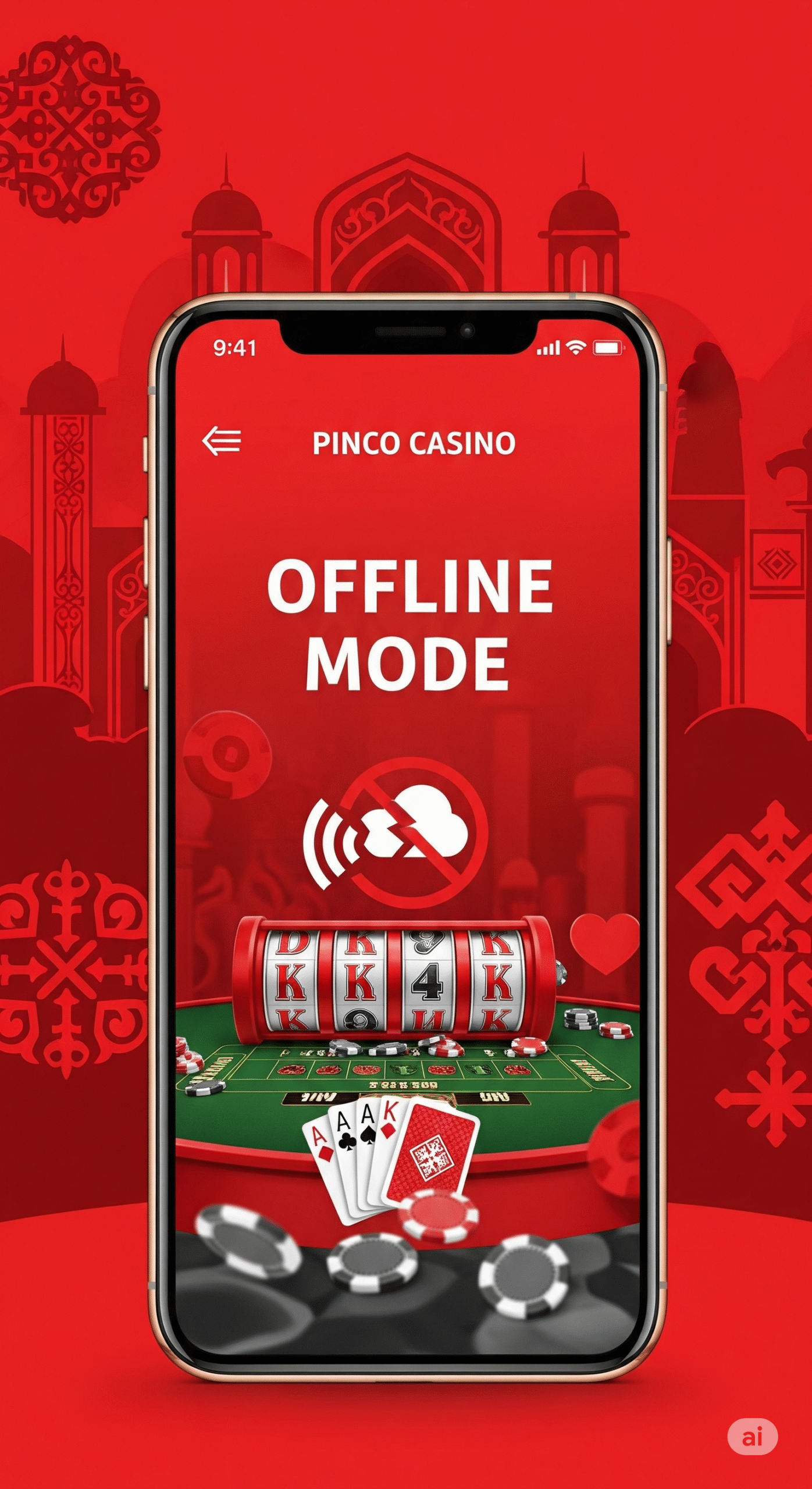 Офлайн функции Pinco APK